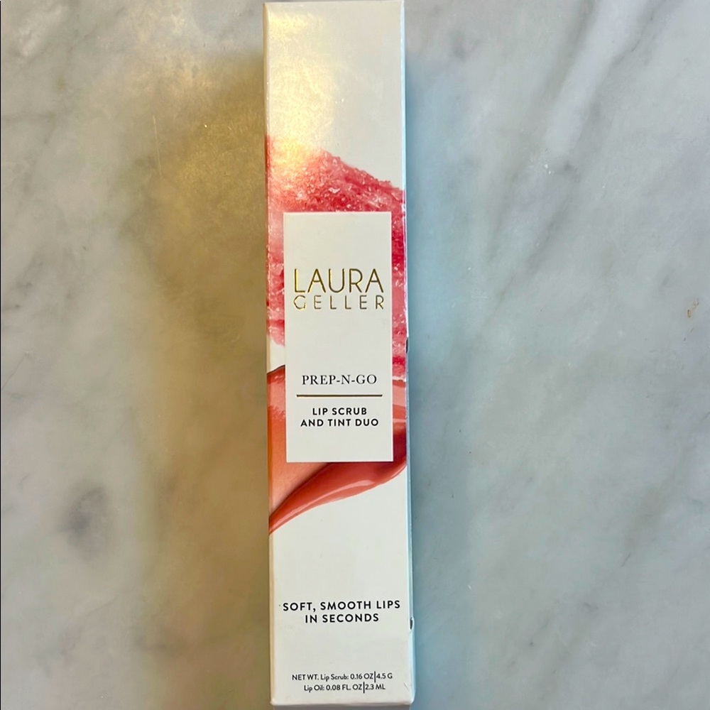 Laura Geller Prep-N-Go Lip Scrub and Tint Duo - Pink